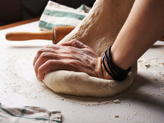 CDCROP: Bread dough being rolled out (Nadya Spetnitskaya/Unsplash)