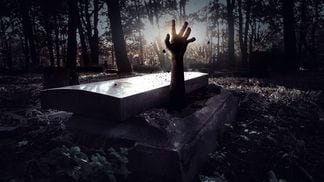 CDCROP: Hand rising out from the grave (Getty Images)