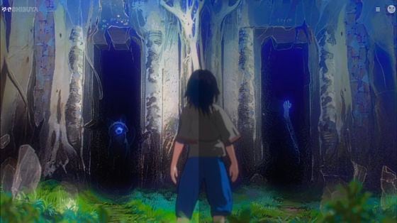 In the pilot episode, the main character will come across two doors. Behind each door is an alternate ending to the episode. (CoinDesk screenshot/Shibuya)