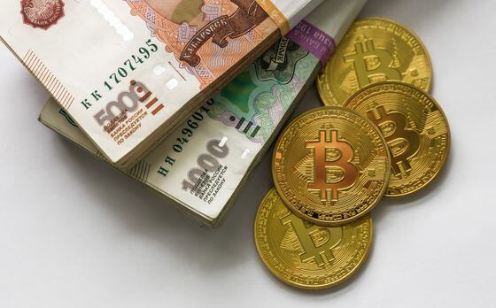 Bitcoin and rubles