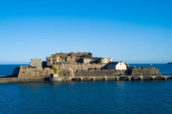 ST PETER PORT, GUERNSEY, CHANNEL ISLANDS: Castle Cornet, St Peter Port, Guernsey, Channel Isles.  (Photo by Tim Graham/Getty Images)