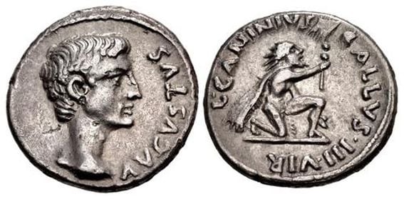 Roman coins (Wikimedia Commons)