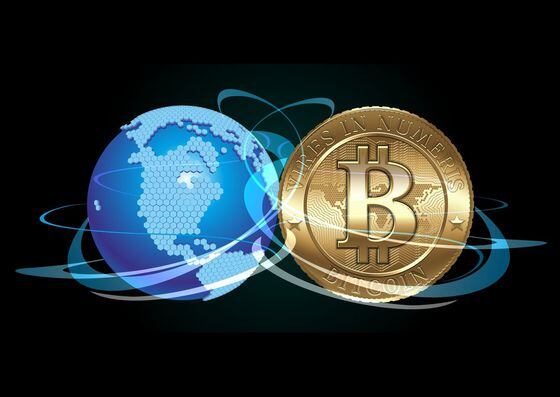 Bitcoin and globe