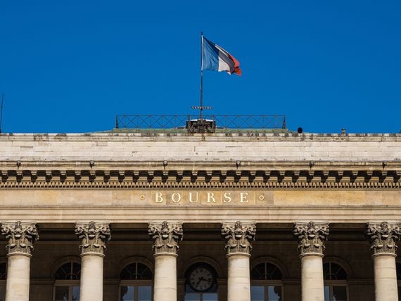 The former stock exchange in Paris (Edward Berthelot/Getty Images)