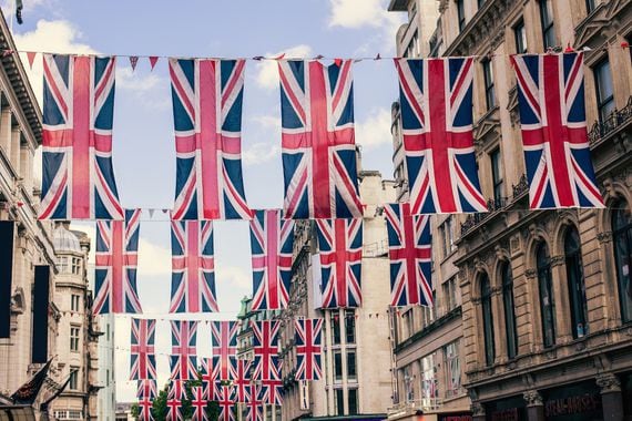 UK London flags