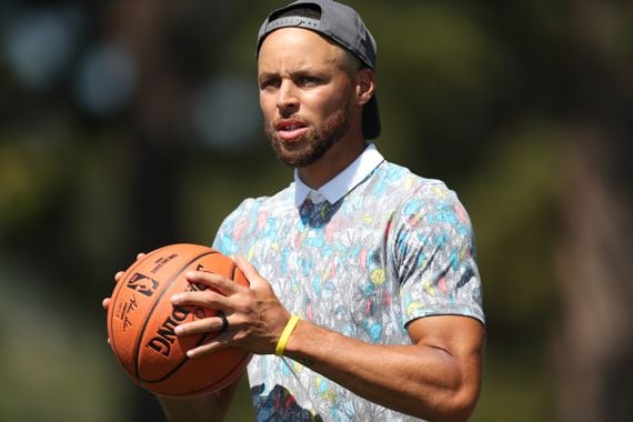 NBA player Steph Curry (Jed Jacobsohn/Getty Images)