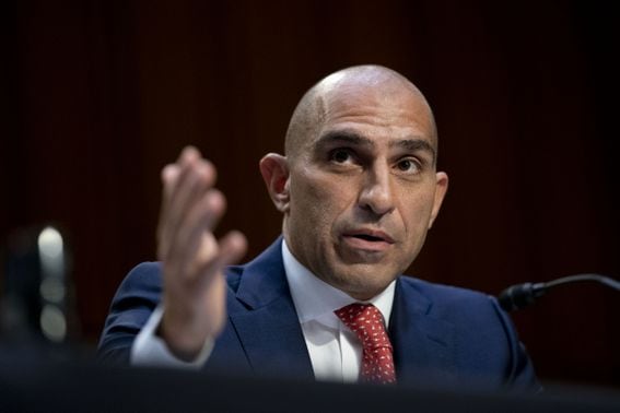CFTC Chair Rostin Behnam (Andrew Harrer/Bloomberg via Getty Images)