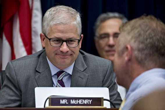 Rep. Patrick McHenry (Andrew Harrer/Bloomberg via Getty Images)