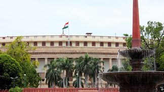 Parliament House in New Delhi, India (Unsplash)