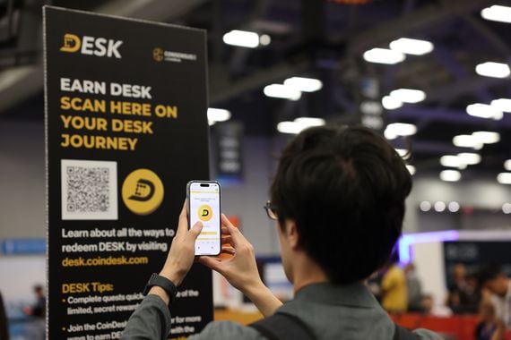 DESK at Consensus 2023 in Austin, Texas. (CoinDesk/Shutterstock)