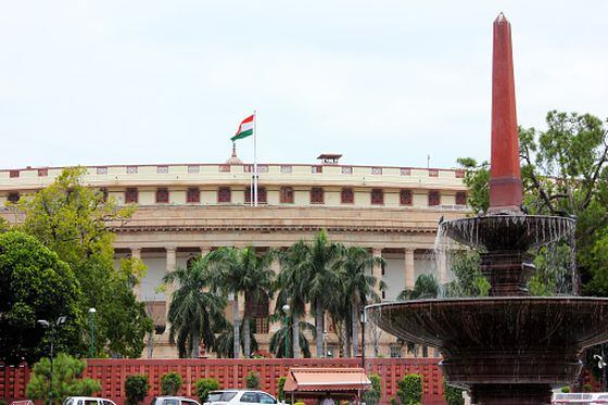 Parliament House in New Delhi, India (Unsplash)