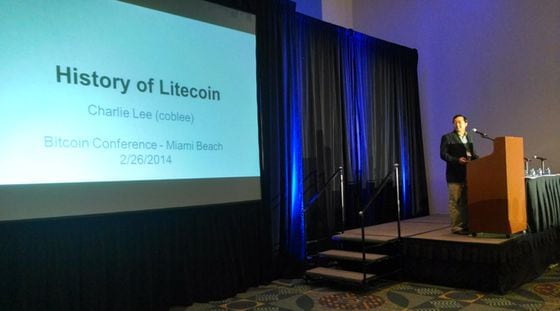  Charlie Lee's presentation about litecoin.