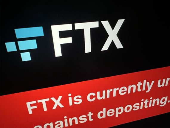 The once-mighty FTX crypto exchange is collapsing. (Rob Mitchell/CoinDesk)