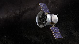 Illustration of NASA's TESS satellite