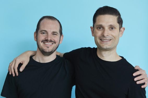 Ledn's co-founders, Adam Reeds (left) and Mauricio Di Bartolomeo