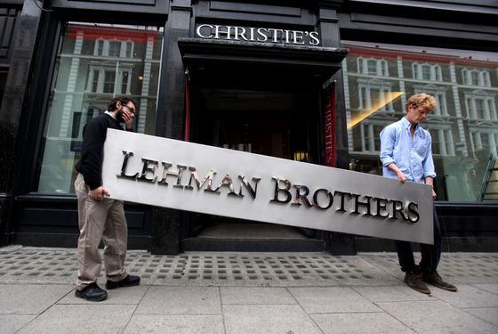 Lehman Brothers Put Their Artworks Up For Auction
