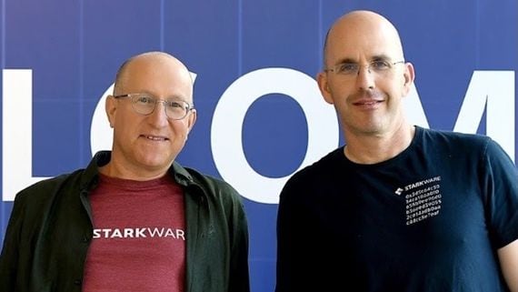 StarkWare co-founders President Eli Ben-Sasson and CEO Uri Kolodny (StarkWare)