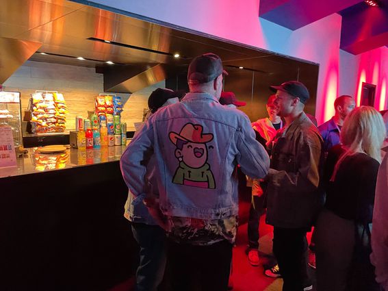 Doodles holders gather at NFT.NYC 2022. (Eli Tan/CoinDesk)