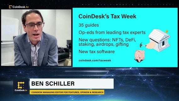 It’s Tax Week at CoinDesk: What to Look Out For
