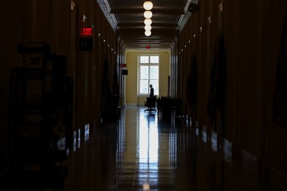 Inside the U.S. Capitol's Cannon House Office Building, June 28, 2021 (Anna Moneymaker/Getty Images)