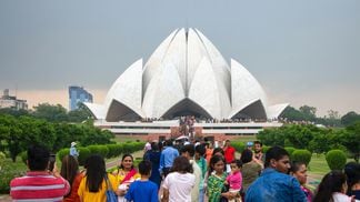 The Lotus Temple in New Delhi, India. (Matthew TenBruggencate/Unsplash)