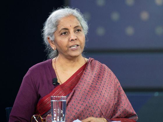 Nirmala Sitharaman Minister of Finance of India (IMF Photo/Cliff Owen)