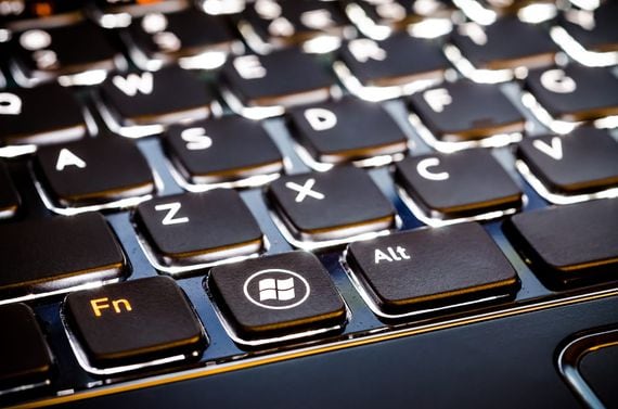 Microsoft Key. Credit: Shutterstock