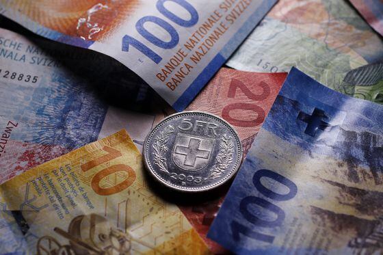 Swiss currency (Stefan Wermuth/Bloomberg/Getty Images)