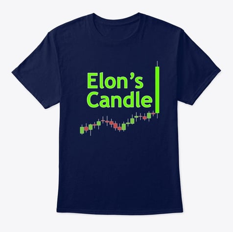 Elons Kerzen-T-Shirt (The Doge Store)