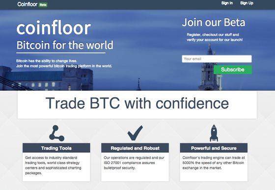 Coinfloor UK bitcoin exchange
