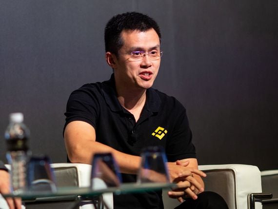Changpeng Zhao ,CEO of Binance, at Consensus Singapore 2018 (CoinDesk)