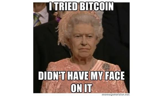 Queen meme bitcoin