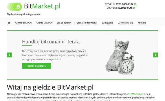 Polish exchange Bitmarket.pl