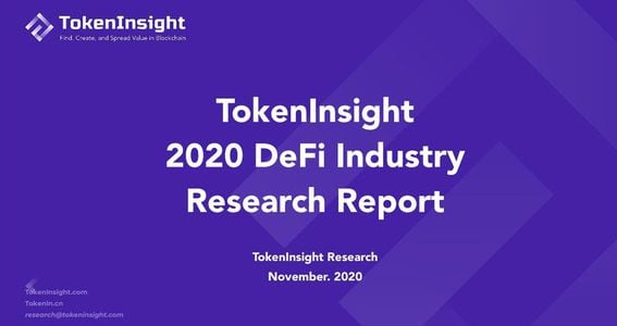 TokenInsight 2020 DeFi report 1020x540