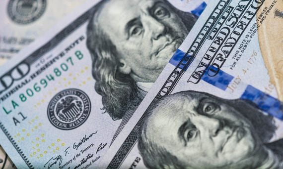US banknote image via Shutterstock