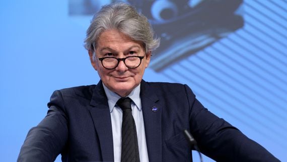 The EU Commission's Thierry Breton (Thierry Monasse/Getty Images)
