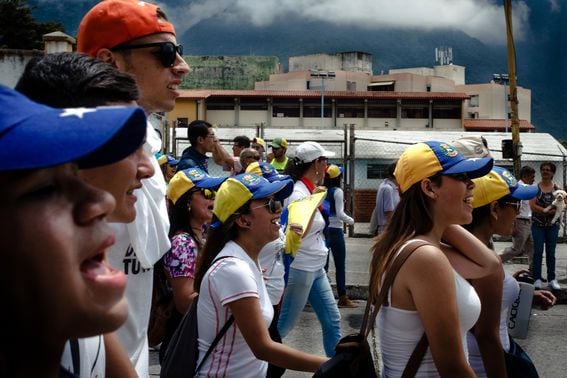 Venezuelan students