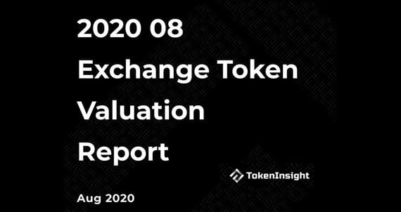 TokenInsight Exhange Token Report August 2020 1020x540