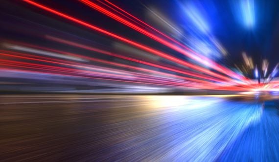 Car road blur speed