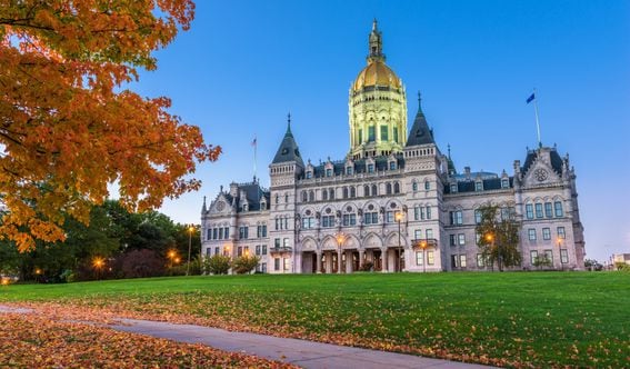 The Connecticut State Capitol, in Hartford