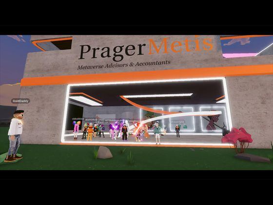 FTX Trading LLC auditor Prager Metis hosted a metaverse office launch party at Dencentraland coordinates (19, 144) in October. (Prager Metis)