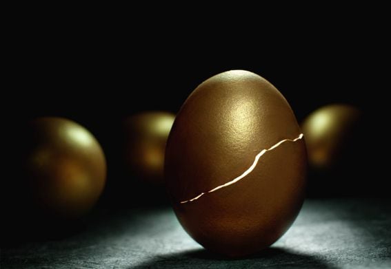 gold, egg
