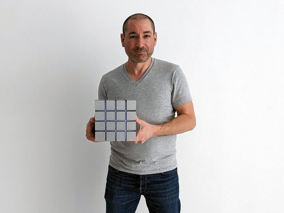 CDCROP: Ethereum co-founder, Anthony Di Iorio holding "The Cube." (Anthony Di Iorio)