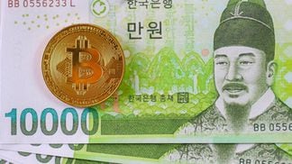 Korean won and bitcoin