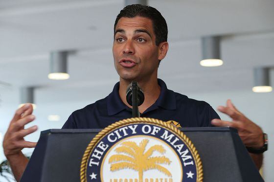 Miami Mayor And City Manager Hold Hurricane Season Kickoff Press Conference