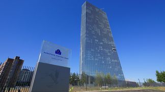The ECB is getting a lot of requests for crypto licenses from fintech banks. (Hans-Peter Merten/Getty Images)