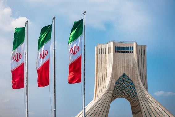 Iran flag (Credit: Shutterstock) 
