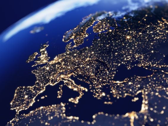 Europe from space (Constantine Johnny/Getty Images)