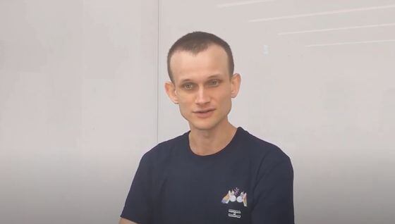 Vitalik Buterin spoke to reporters during an exclusive event at ETHSeoul. (CoinDesk)