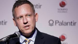 Peter Thiel, co-founder and chairman of Palantir Technologies